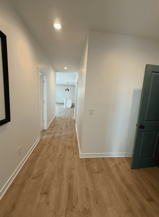 Basement space prepared before finishing work begins