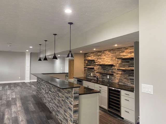 Modern kitchen remodelled by Absolute Renovations Group in Indianapolis